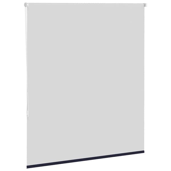 vidaXL Rullgardin mörkläggning marin 130x150 cm tyg bredd 126,6 cm