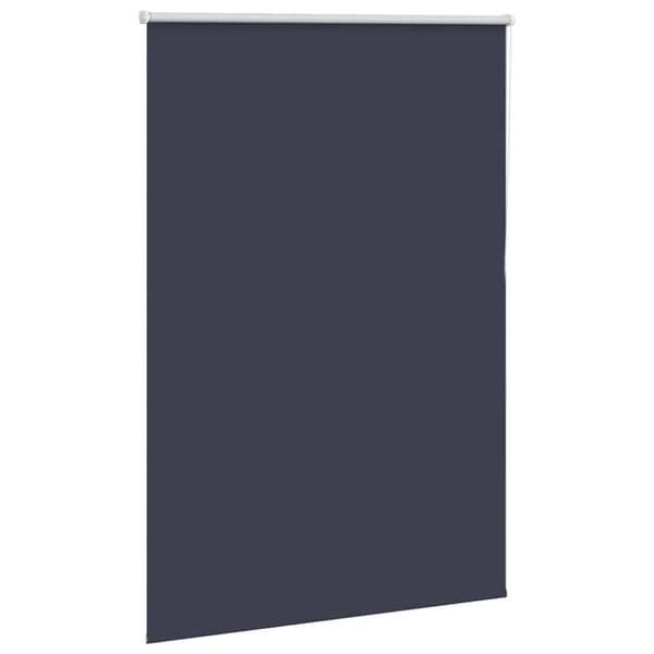 vidaXL Rullgardin mörkläggning marin 110x150 cm tyg bredd 105,7 cm