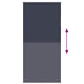 Pikkukuva 5 / 11: vidaXL Rullaverho Blackout merellinen 100x230 cm Kankaan leveys 95,7cm