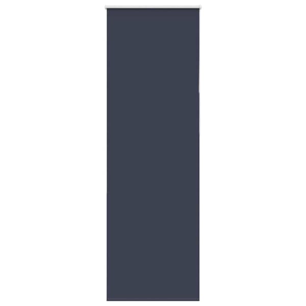 vidaXL rullegardin mørklægning 75x230 cm stofbredde 70,7 cm polyester