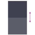 Miniatyrbilde 5 av 11: vidaXL Rullegardin lystette 120x230 cm stoff bredde 116,6 cm polyester