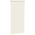Miniatyrbild 4 av 11: vidaXL Rullgardin mörkläggning naturvit 85x130 cm tygbredd 80,7 cm