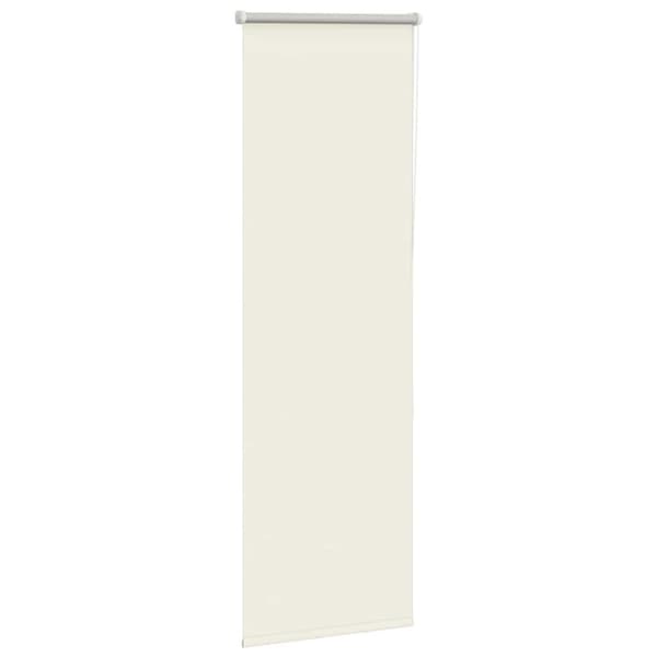 vidaXL Rullgardin mörkläggning naturvit 60x175 cm tygbredd 55,7 cm