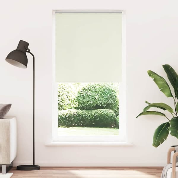 vidaXL Rullegardin lystette 90x210 cm stoff bredde 85,7 cm polyester