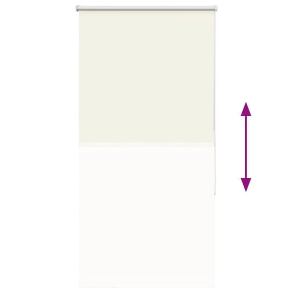 vidaXL Rullegardin lystette 70x175 cm stoff bredde 65,7 cm polyester