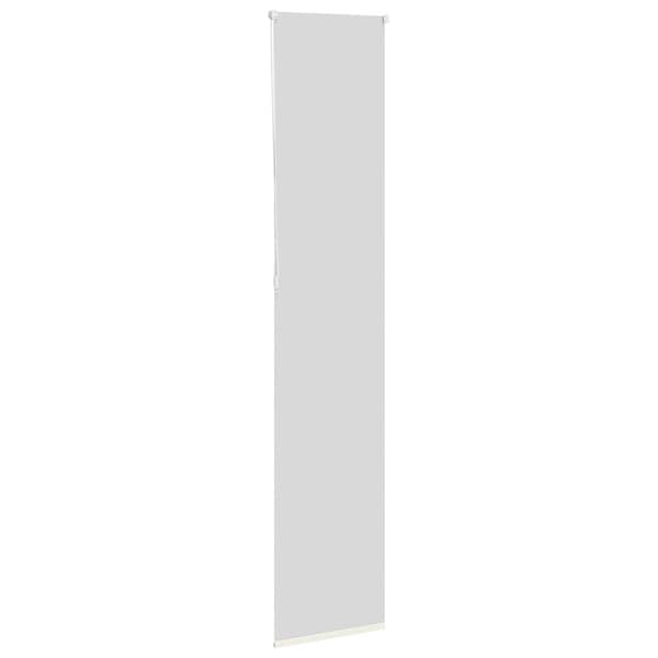 vidaXL Rullgardin mörkläggning naturvit 60x210 cm tygbredd 55,7 cm