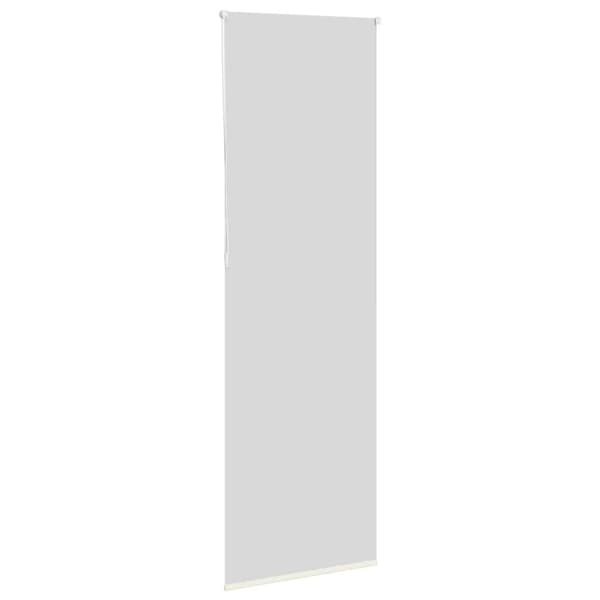 vidaXL Rullgardin mörkläggning naturvit 75x210 cm tygbredd 70,7 cm
