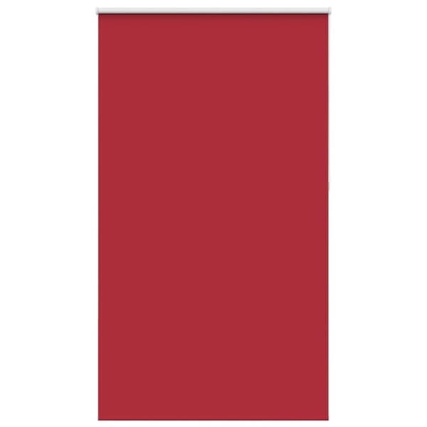 vidaXL Rullaverho Blackout punainen 120x230 cm Kankaan leveys 116,6 cm