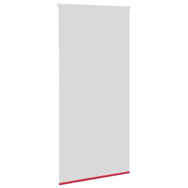 vidaXL Rullgardin mörkläggningsröd 100x230 cm tyg bredd 95,7 cm
