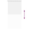 Miniatyrbilde 9 av 11: vidaXL Rullegardin lystette 75x130 cm stoff bredde 70,7 cm polyester