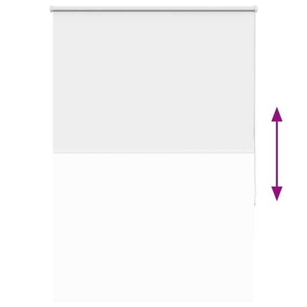vidaXL rullegardin mørklægning 90x130 cm stofbredde 85,7 cm polyester