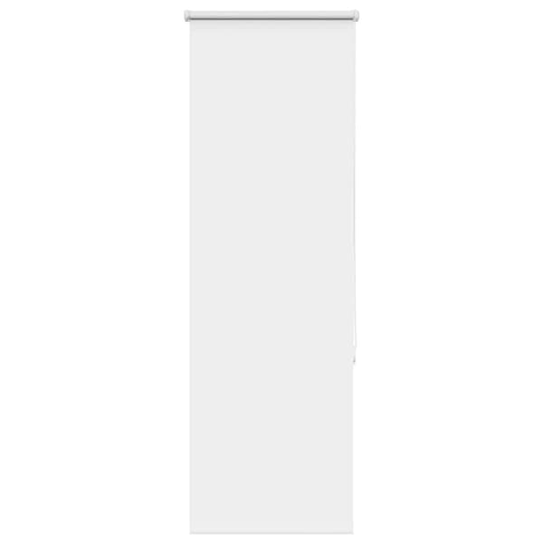 vidaXL Rullaverho Blackout valkoinen 55x150 cm Kankaan leveys 50,7 cm