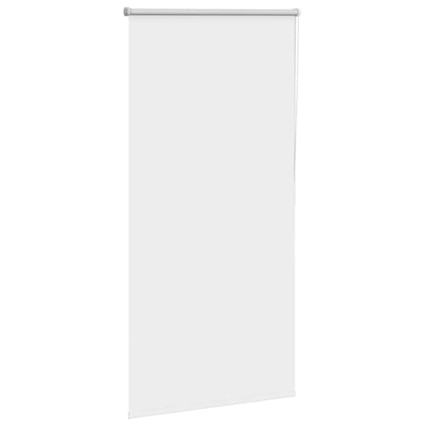vidaXL Rullaverho Blackout valkoinen 70x175 cm Kankaan leveys 65,7 cm