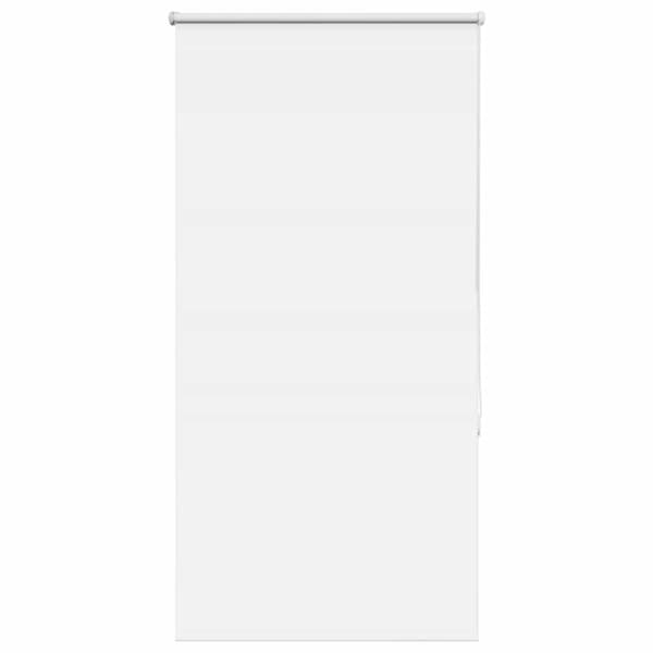 vidaXL Rullaverho Blackout valkoinen 70x175 cm Kankaan leveys 65,7 cm