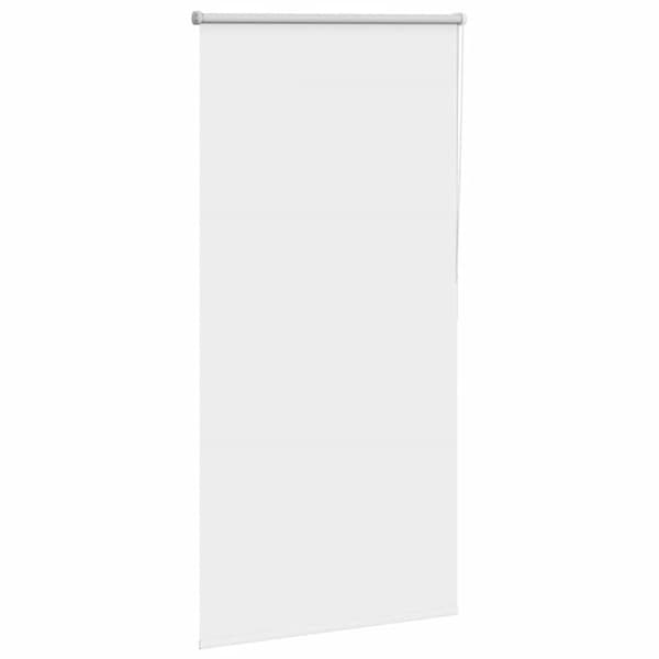 vidaXL Rullaverho Blackout valkoinen 80x175 cm Kankaan leveys 75,7 cm