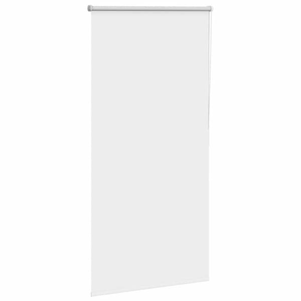 vidaXL Rullgardin mörkläggningsgardin vit 80x175 cm tyg bredd 75,7 cm