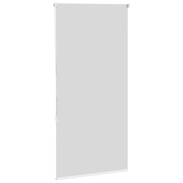 vidaXL Rullgardin mörkläggningsgardin vit 80x175 cm tyg bredd 75,7 cm