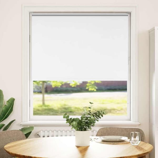 vidaXL Rullegardin lystette 105x150 cm stoff bredde 100,7 cm polyester