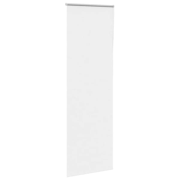 vidaXL Rullgardin mörkläggningsgardin vit 85x210 cm tyg bredd 80,7 cm