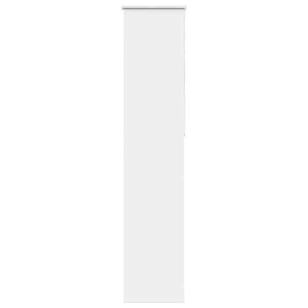 vidaXL Rullaverho Blackout valkoinen 50x230 cm Kankaan leveys 45,7 cm