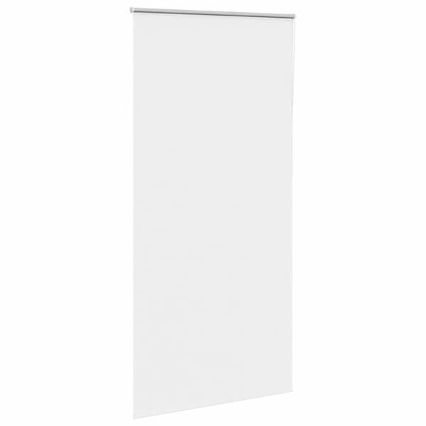 vidaXL Rullaverho Blackout valkoinen 105x210 cm Kankaan leveys 100,7cm