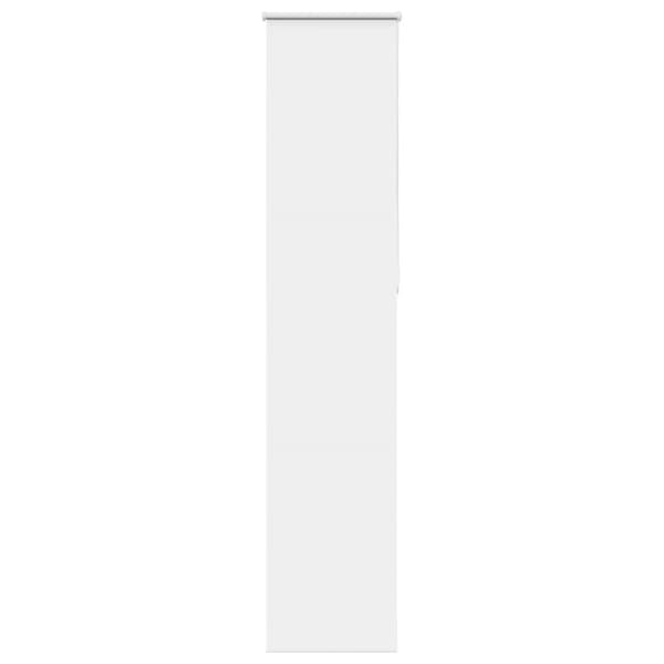 vidaXL Rullaverho Blackout valkoinen 45x210 cm Kankaan leveys 40,7 cm