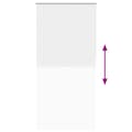 Miniatyrbilde 9 av 11: vidaXL Rullegardin lystette 95x230 cm stoff bredde 90,7 cm polyester