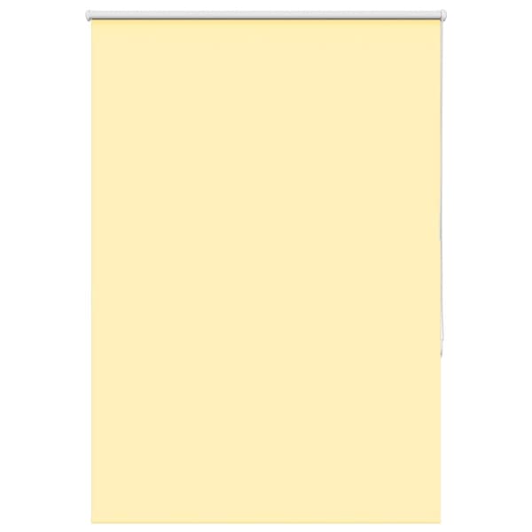 vidaXL Rullaverho Blackout keltainen 95x150 cm Kankaan leveys 90,7 cm