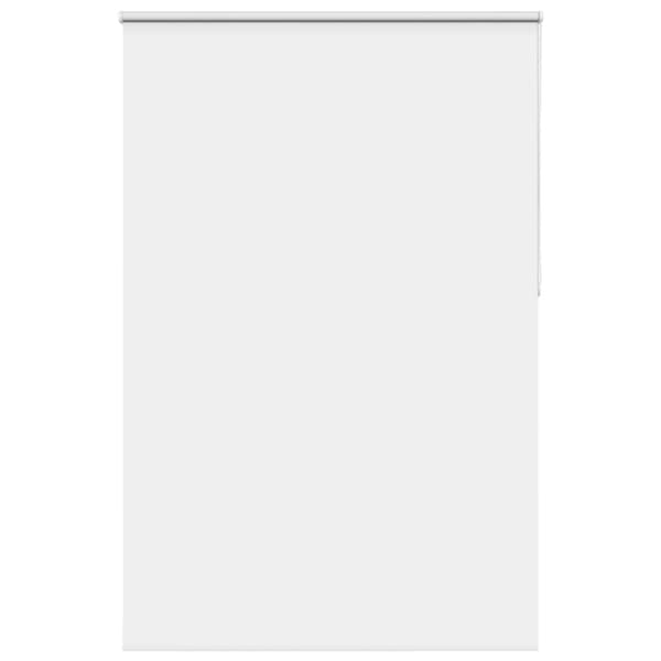 vidaXL Rullgardin mörkläggning vit 155x230 cm tyg bredd 151,6 cm
