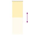 Miniatyrbilde 9 av 11: vidaXL Rullegardin lystette 60x150 cm stoff bredde 55,7 cm polyester