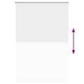 Miniatyrbilde 9 av 11: vidaXL Rullegardin lystette 160x230 cm stoff bredde 156,6 cm polyester