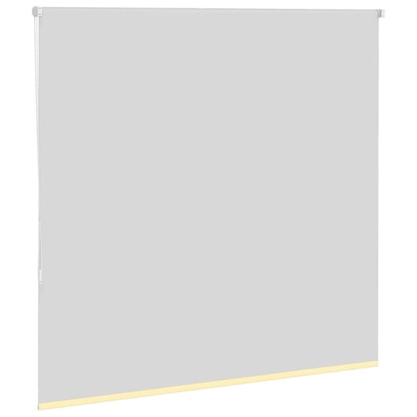 vidaXL Rullgardin mörkläggningsgul 145x150 cm tyg bredd 141,6 cm