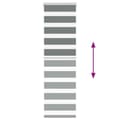 Pikkukuva 5 / 11: vidaXL Seepra rullaverho 45x100 cm kankaan leveys 40,9 cm polyesteri