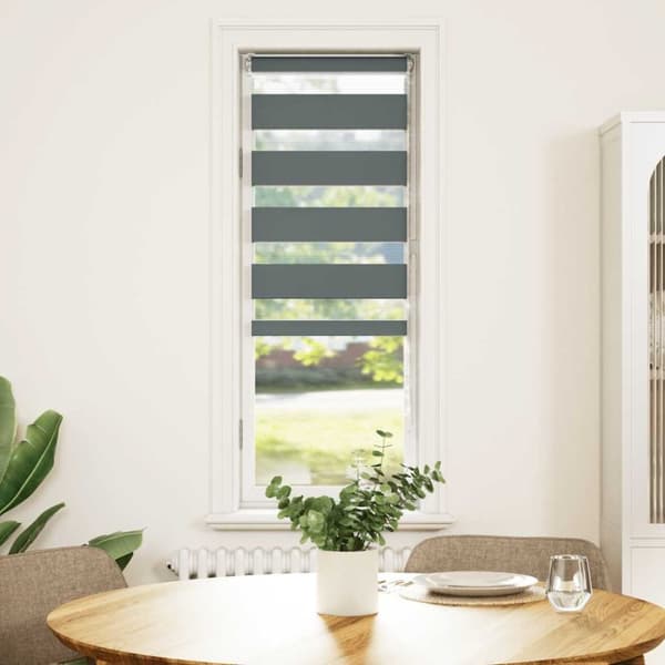 vidaXL Seepra rullaverho 45x100 cm kankaan leveys 40,9 cm polyesteri