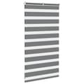 Miniatyrbilde 4 av 11: vidaXL Sebragardin mørkegrå 80x100 cm stoff bredde 75,9 cm polyester