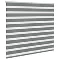 Miniatyrbillede 3 af 11: vidaXL zebragardin mørkegrå 155x100 cm stofbredde 150,9 cm polyester