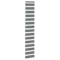 Miniatyrbillede 4 af 11: vidaXL zebragardin mørkegrå 40x200 cm stofbredde 35,9 cm polyester