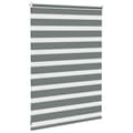 Miniatyrbillede 4 af 11: vidaXL zebragardin mørkegrå 105x100 cm stofbredde 100,9 cm polyester