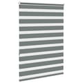 Miniatyrbillede 4 af 11: vidaXL zebragardin mørkegrå 100x150 cm stofbredde 95,9 cm polyester