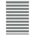 Miniatyrbillede 1 af 11: vidaXL zebragardin mørkegrå 100x150 cm stofbredde 95,9 cm polyester