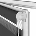 Miniatyrbilde 11 av 11: vidaXL Sebragardin svart 50x100 cm stoff bredde 45,9 cm polyester
