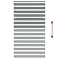 Pikkukuva 5 / 11: vidaXL Seepra rullaverho 125x200 cm kankaan leveys 120,9 cm polyesteri