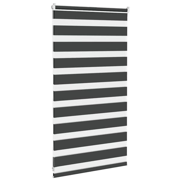 vidaXL Sebragardin svart 70x100 cm stoff bredde 65,9 cm polyester
