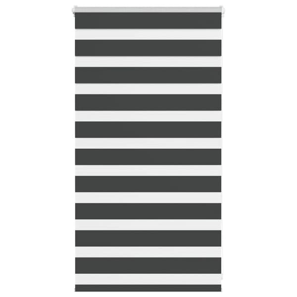 vidaXL Sebragardin svart 70x100 cm stoff bredde 65,9 cm polyester