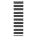 Miniatyrbild 1 av 11: vidaXL Rullgardin zebra svart 45x100 cm tyg bredd 40,9 cm polyester