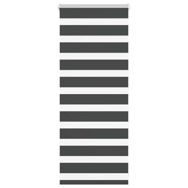 vidaXL zebragardin sort 65x100 cm stofbredde 60,9 cm polyester