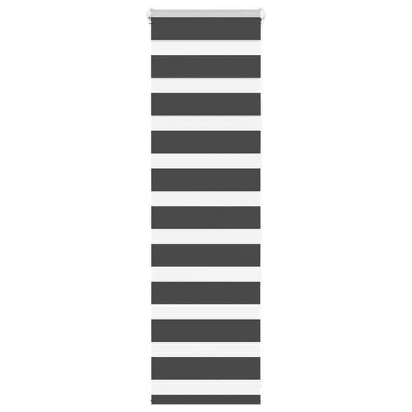 vidaXL zebragardin sort 50x100 cm stofbredde 45,9 cm polyester