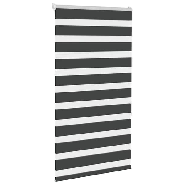 vidaXL Sebragardin svart 85x150 cm stoff bredde 80,9 cm polyester