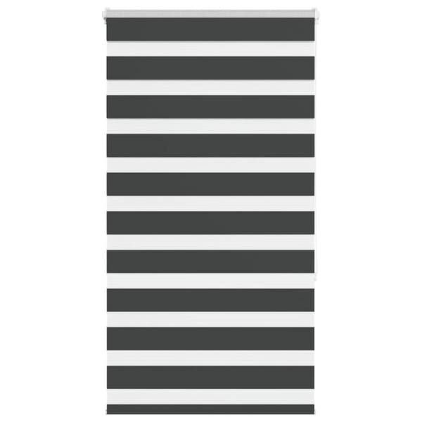 vidaXL Sebragardin svart 85x150 cm stoff bredde 80,9 cm polyester