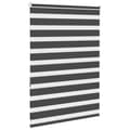 Miniatyrbillede 4 af 11: vidaXL zebragardin sort 95x150 cm stofbredde 90,9 cm polyester